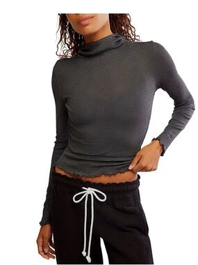 NWT‎ Free People FP Movement breath easy layer hoodie